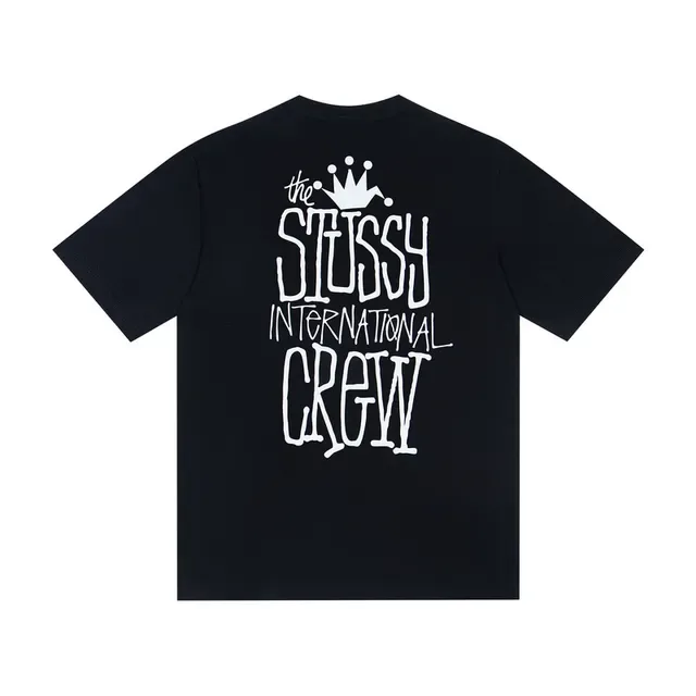 T-shirt Stussy International Crew imprimé graphique 5