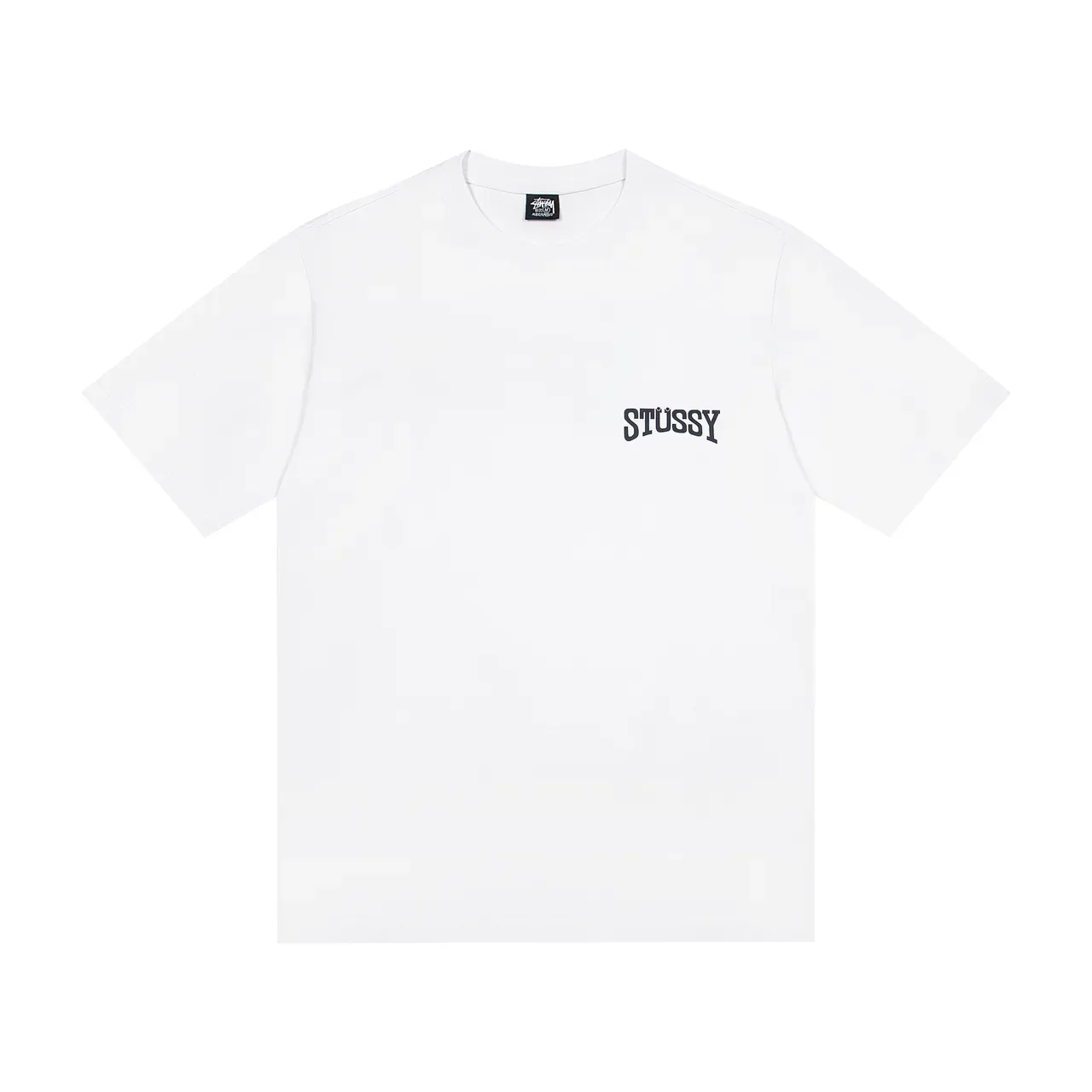 Camiseta Stussy Stock Logo y estampado de neumático 3