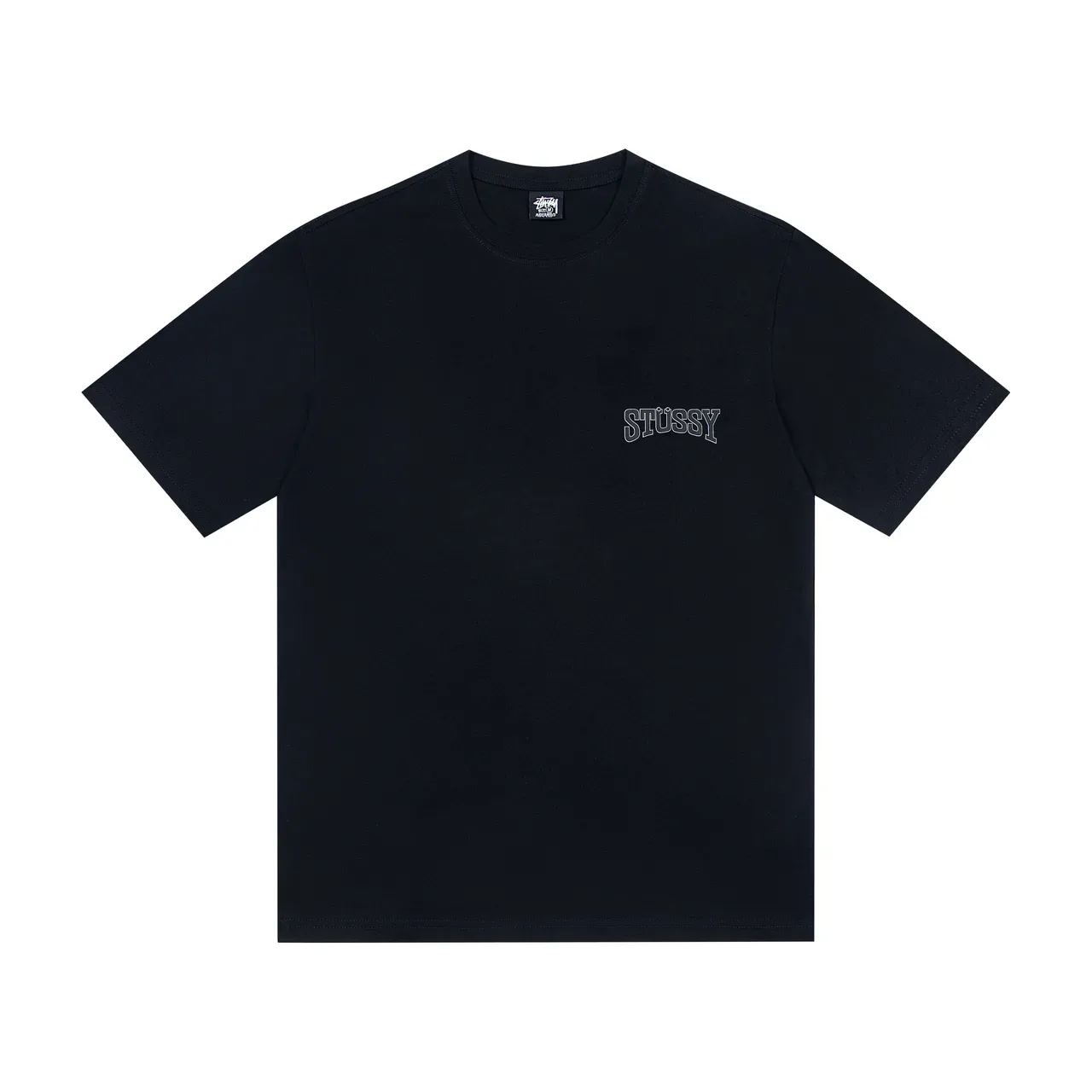 Camiseta Stussy Stock Logo y estampado de neumático 5