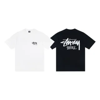 Stussy Stock Logo Seoul Graphic T-Shirt