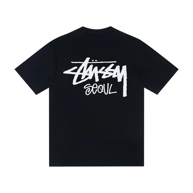 Camiseta gráfica Stussy Stock Logo Seoul 2