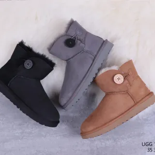 UGG Classic Mini কালো ধূসর খয়েরি স্নো বুটস