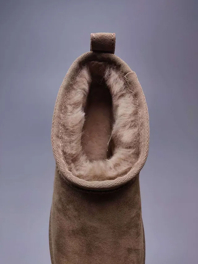 UGG Classic Mini Chestnut Suede Snow Boots 5