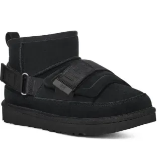 UGG Tasman काले बंधे स्नो बूट