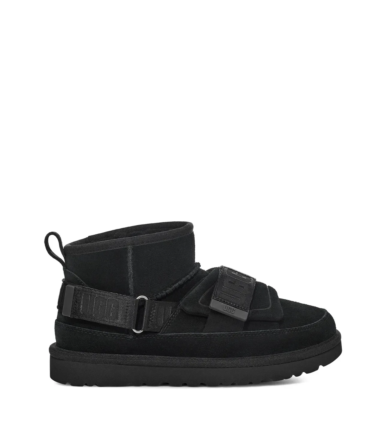 UGG Tasman Botas de Nieve Negras con Correa 2