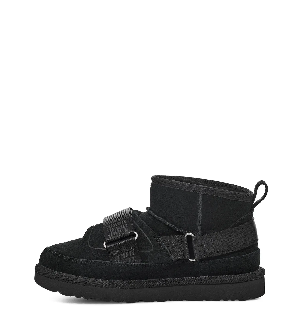 UGG Tasman Botas de Nieve Negras con Correa 3
