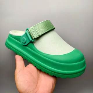 UGG Tasman Green Two-Tone Clog