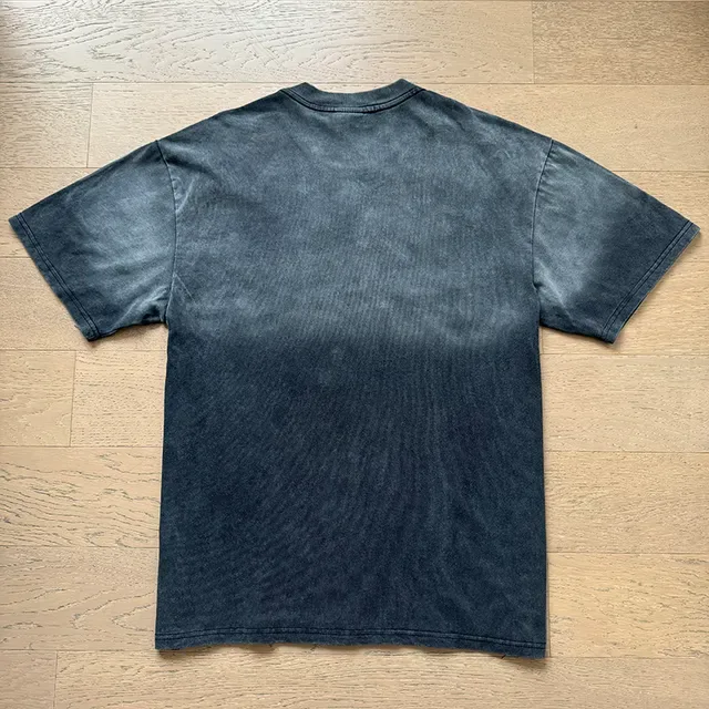 Vale Forever Acid-Wash Black Graphic T-Shirt 7