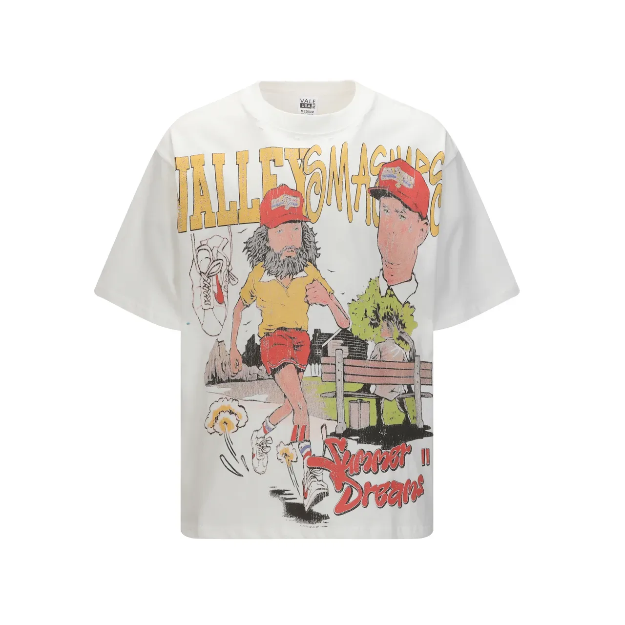 Vale Forever Valley Smashers Summer Dreams Oversized Graphic T-Shirt 3