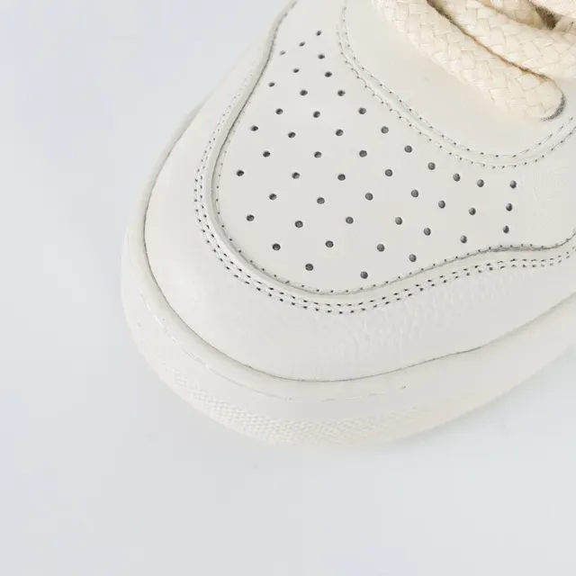 Valentino Rockstud Monochrome Leather Platform Lifestyle Sneakers 5
