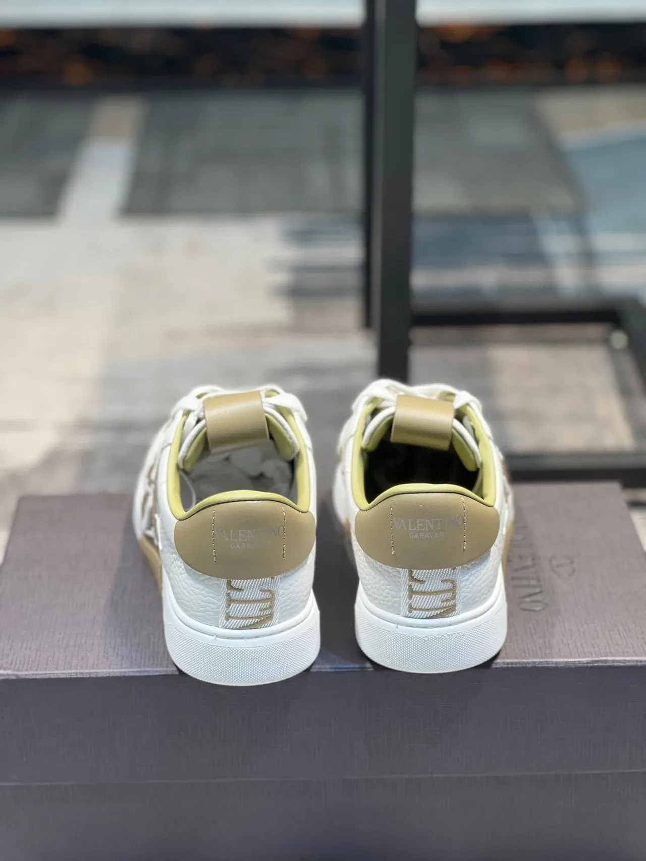 Valentino VLTN Leather Strap Lifestyle Sneaker 2