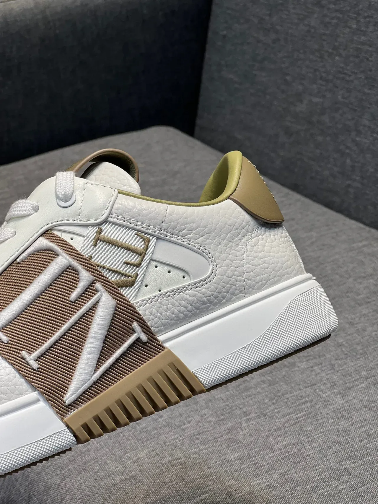 Valentino VLTN Leather Strap Lifestyle Sneaker 8
