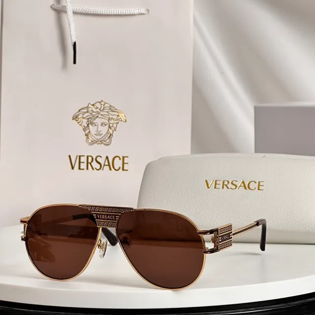 Versace Odissea Óculos de Sol Aviador com Lentes Gradient 6