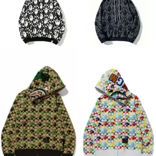 A Bathing Ape ABC Camo Full-Zip Hoodie