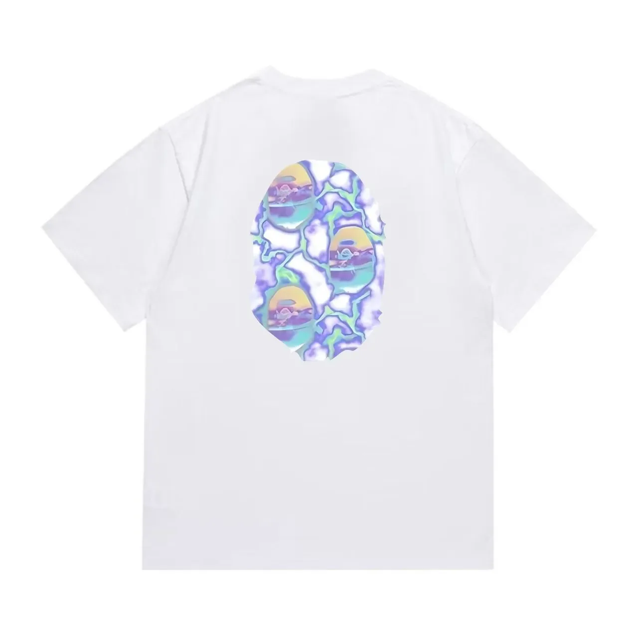 Camiseta gráfica iridescente Ape Head A Bathing Ape 3