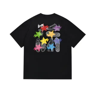 A Bathing Ape BAPE STA Graphic Print Black T-Shirt