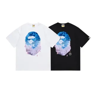 تيشيرت A Bathing Ape بطبعة رأس قرد