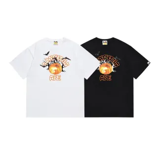 تي شيرت جرافيك A Bathing Ape يقطين هالوين