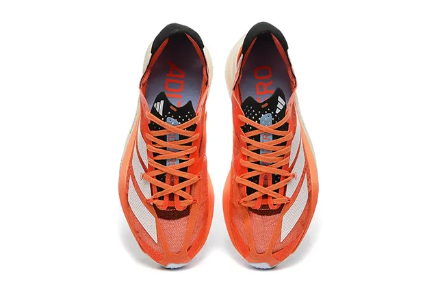 Adidas Adizero Adios Pro 3 Zapatillas Running Naranja Blanco 2