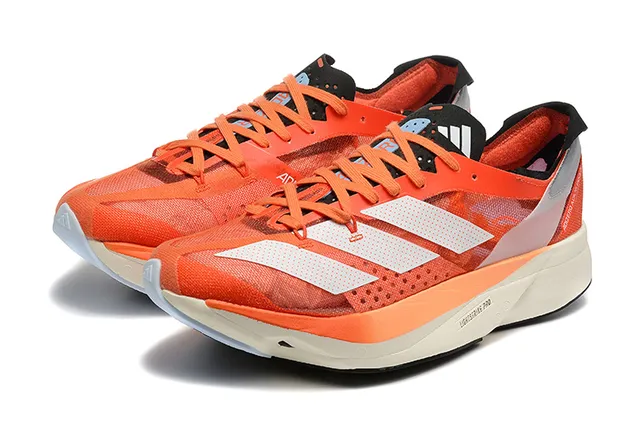 Adidas Adizero Adios Pro 3 Zapatillas Running Naranja Blanco 4