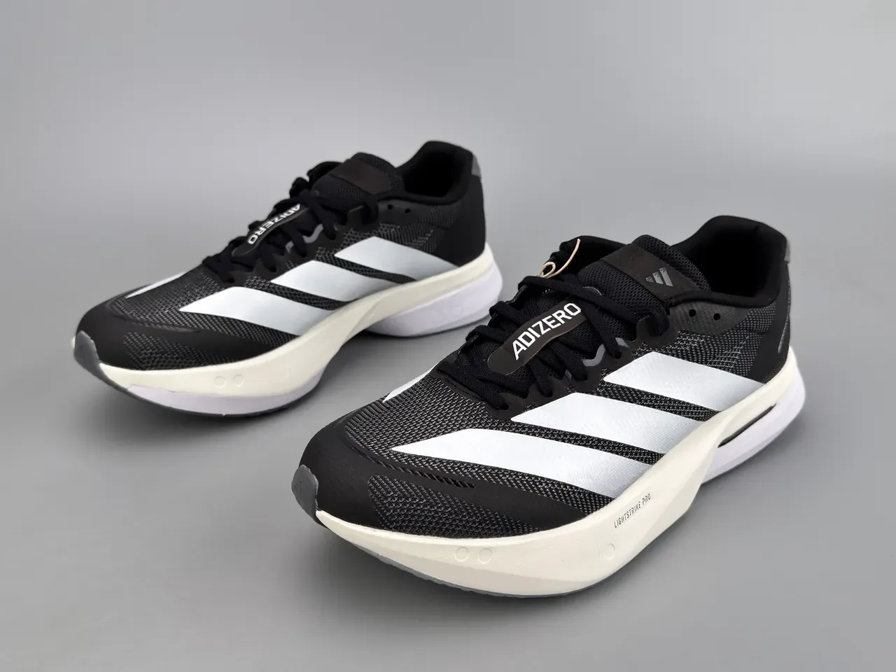 Adidas Adizero Boston 13 Chaussures de running noir et blanc 5