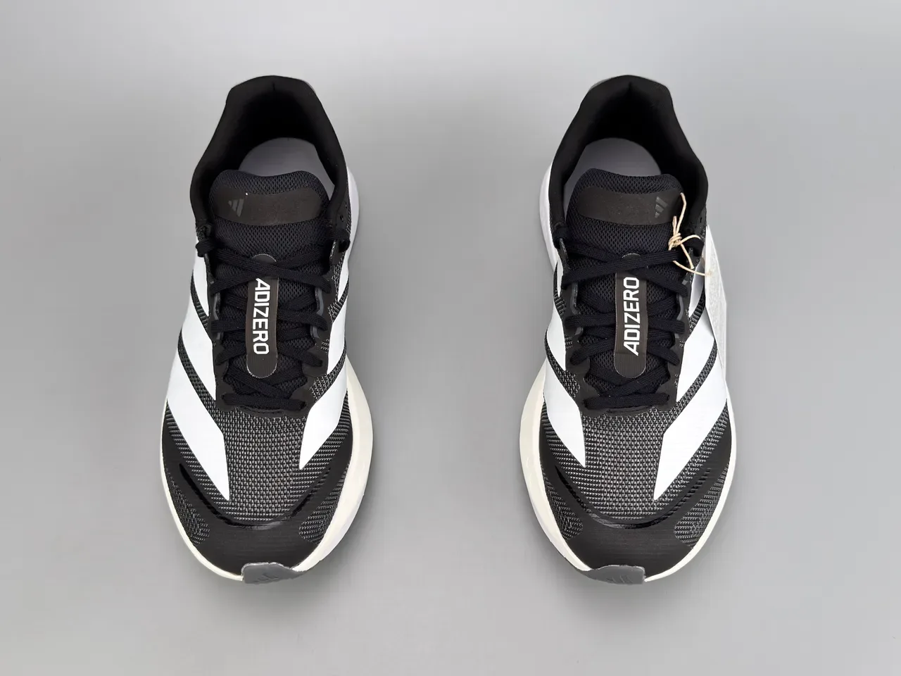 Adidas Adizero Boston 13 Chaussures de running noir et blanc 9