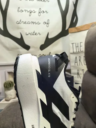 Adidas Adizero Evo SL ATR tênis de corrida brancos e pretos 3