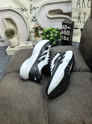 Adidas Adizero Evo SL ATR tênis de corrida brancos e pretos 6