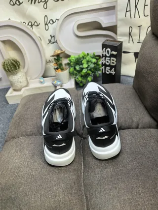 Adidas Adizero Evo SL ATR tênis de corrida brancos e pretos 8