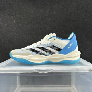 Adidas ADIZERO أبيض رمادي أزرق شبكي أسلوب حياة رياضي