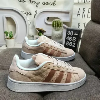 Adidas بيج بني منخفض العلوي سويد علوي أسلوب الحياة حذاء رياضي