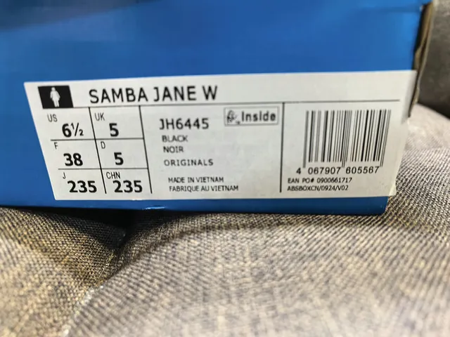 Adidas أسود أبيض بدون أربطة إغلاق بشرائط ماري جين 2
