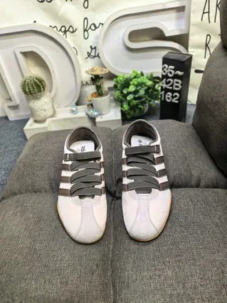 Adidas Black White Laceless Strap Closure Three Stripes Lifestyle Sneakers 20