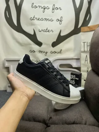 Adidas Campus 黑白生活运动鞋 5