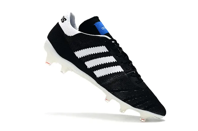 Adidas Copa Mundial Black White Red Firm-Ground Soccer Shoes 4