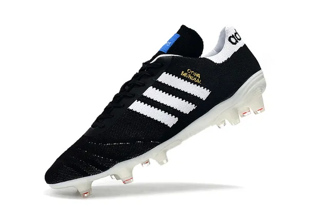 Adidas Copa Mundial Black White Red Firm-Ground Soccer Shoes 5