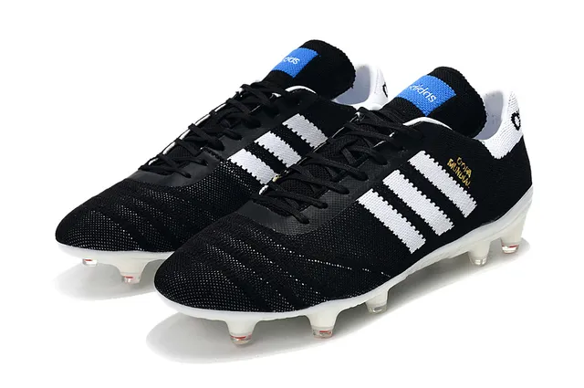 Adidas Copa Mundial Black White Red Firm-Ground Soccer Shoes 9