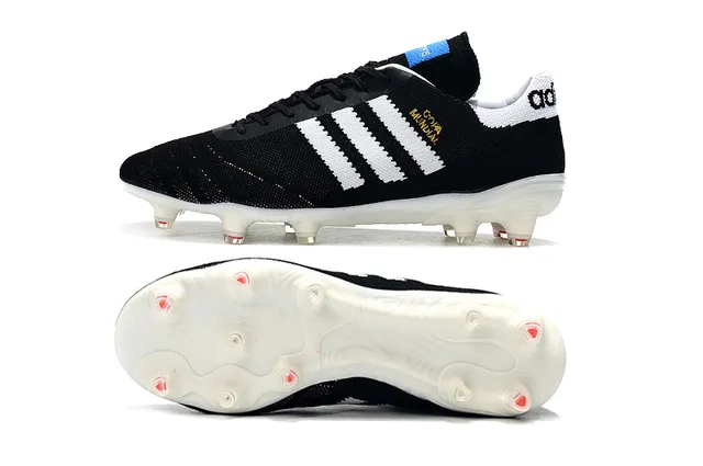 Adidas Copa Mundial Black White Red Firm-Ground Soccer Shoes 11