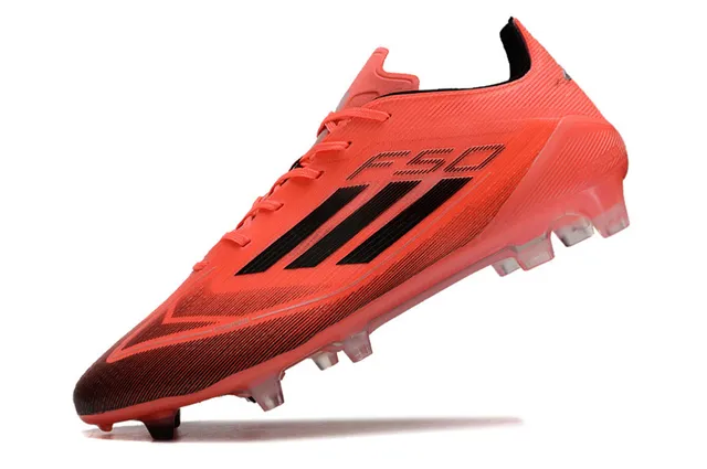 Adidas F50 Orange Noir Firm-Ground Chaussures de football 3