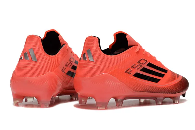 Adidas F50 Orange Noir Firm-Ground Chaussures de football 5