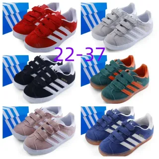Adidas Gazelle Chaussures Lifestyle en suede rouge et blanc