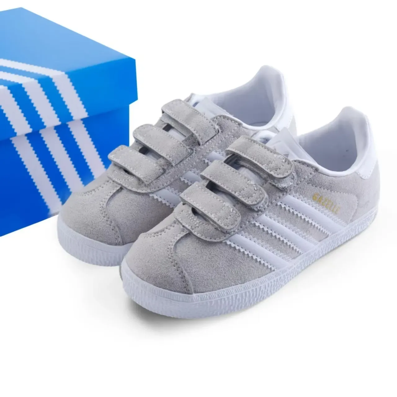 Adidas Gazelle Zapatillas Lifestyle de Suede Rojo y Blanco 4