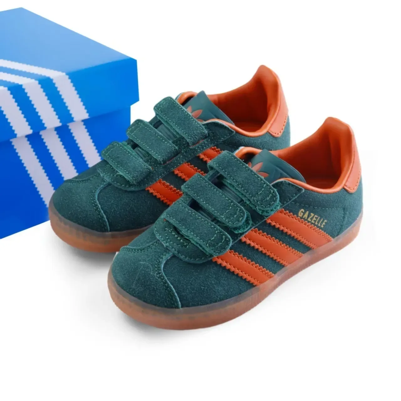 Adidas Gazelle Zapatillas Lifestyle de Suede Rojo y Blanco 6