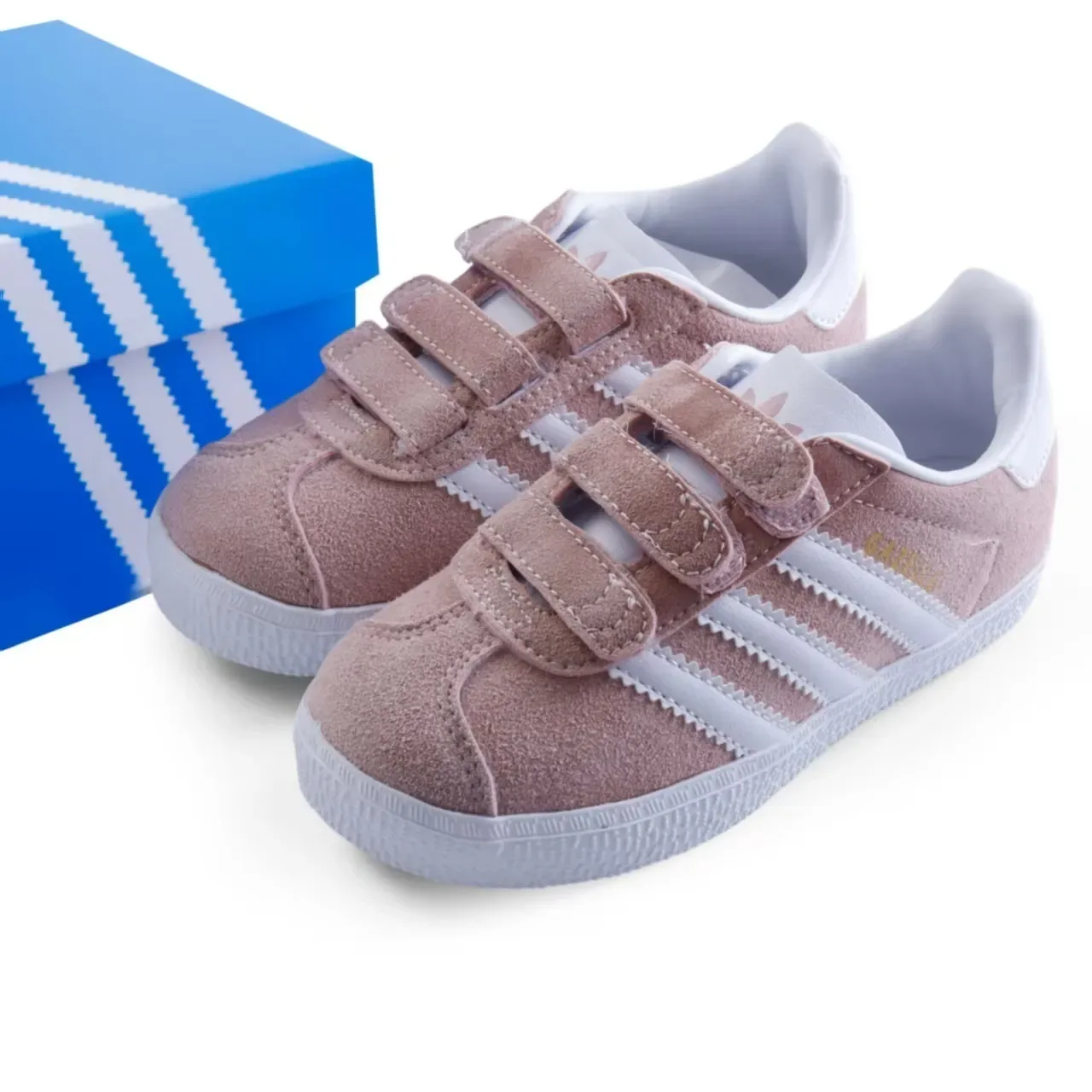 Adidas Gazelle Zapatillas Lifestyle de Suede Rojo y Blanco 7