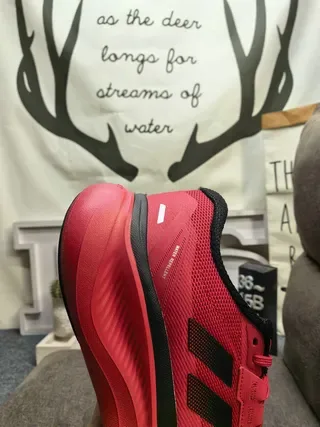 Adidas 灰绿网面鞋面三条纹侧边标志生活方式运动鞋 3
