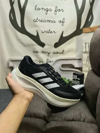 Adidas 灰绿网面鞋面三条纹侧边标志生活方式运动鞋 15