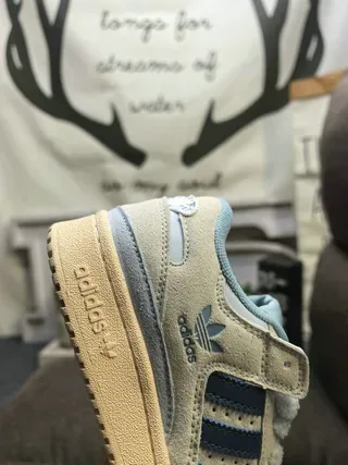 Adidas গ্রে নেভি Low-Top Cupsole Sneakers 3