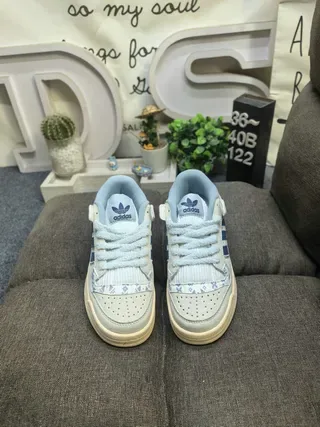 Adidas গ্রে নেভি Low-Top Cupsole Sneakers 10