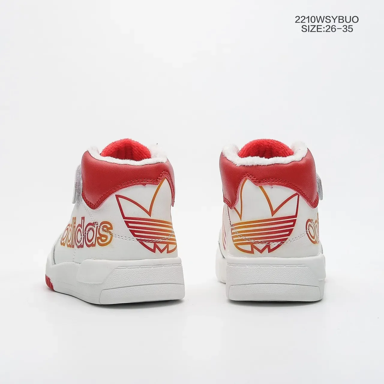 Adidas Enfants Chaussures Hautes à Strap Velcro Lifestyle 3