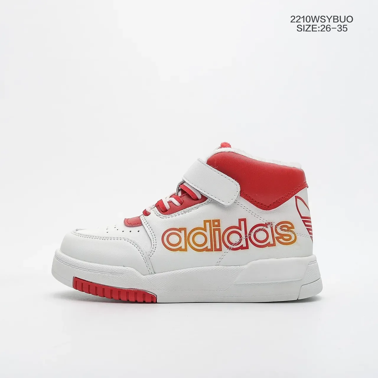 Adidas Enfants Chaussures Hautes à Strap Velcro Lifestyle 6